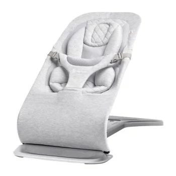 Бебешки шезлонг 3 в 1 Ergobaby - Evolve Light Gray