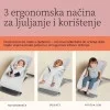 Бебешки шезлонг 3 в 1 Ergobaby - Evolve Light Gray