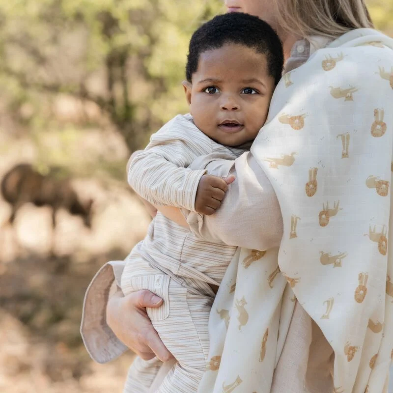 Бебешки Панталон Little Safari Stripe