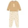 Бебешка Пижама от Две Части Safari Lion Soft Tan 