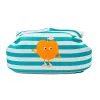 Детска Жилетка за Плуване с Плувки 3-6 Години SunnyLife Poppy the Peach Green stripe