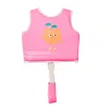 Детска Жилетка за Плуване 1-2 години SunnyLife Poppy the Peach Neon Pink
