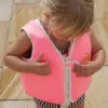 Детска Жилетка за Плуване 1-2 години SunnyLife Poppy the Peach Neon Pink