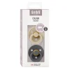 2 бр. Биберони BIBS COLOUR Vanilla/Iron 0-6 месеца