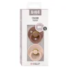 2 бр. Биберони BIBS COLOUR, Woodchuck/Blush, 0-6 месеца        