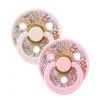 2 бр. Биберони BIBS Liberty COLOUR Oscar Meadow - Petal Mix, 0-6 месеца