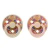 2 бр. Биберони BIBS Liberty COLOUR June Blossom Blush, 6-18 месеца