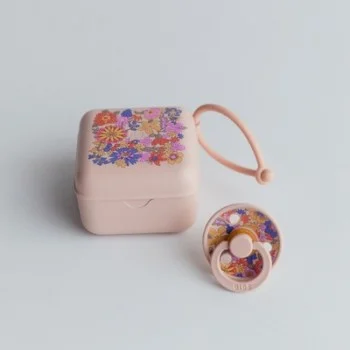 Кутия за Биберон June Blossom Blush - BIBS x Liberty