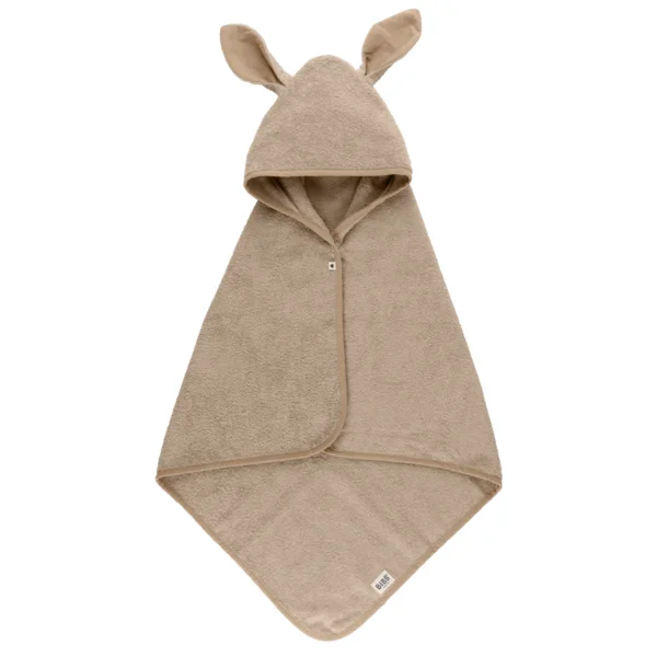 Бебешка Хавлия с Качулка Kangaroo Vanilla BIBS