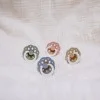 Биберон BIBS Boheme, Blush GLOW, Каучук, 0-6 месеца