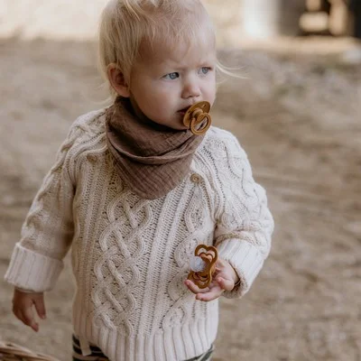 Биберон BIBS COLOUR, Caramel, 0-6 месеца        