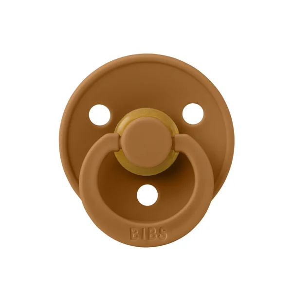 Биберон BIBS COLOUR, Caramel, 0-6 месеца        