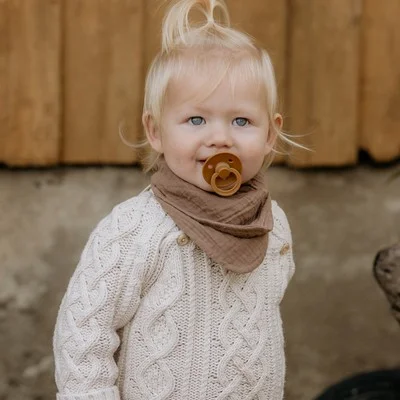 Биберон BIBS COLOUR, Caramel, 0-6 месеца        