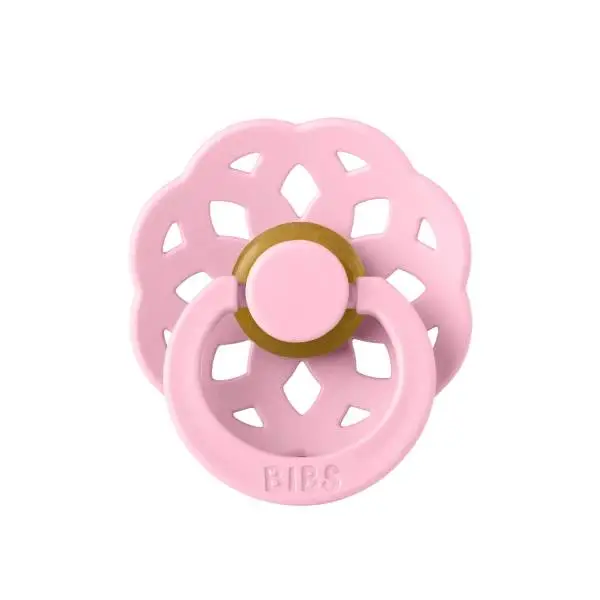 Биберон BIBS Boheme, Baby Pink, 0-6 месеца