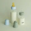 Комплект с Бебешка Бутилка BIBS Baby Blue 150мл Бавен Поток Каучук