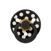 2 бр. Биберони BIBS COLOUR Polka Ivory/Black, 0-6 месеца