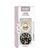 2 бр. Биберони BIBS COLOUR Polka Ivory/Black, 6-18 месеца