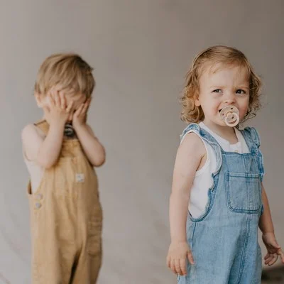 2 бр. Биберони BIBS COLOUR, Анатомични Ivory/Sage, 6-18 месеца