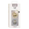 2 бр. Биберони BIBS COLOUR, Анатомични Vanilla/Cloud, 6-18 месеца