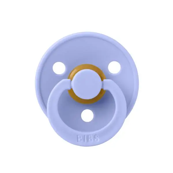 2 бр. Биберони BIBS COLOUR Dusty Hush/Grape 6-18 месеца