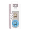 2 бр. Биберони BIBS COLOUR Mushroom/Breeze 0-6 месеца