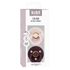 2 бр. Биберони BIBS COLOUR, Petal/Plum, 0-6 месеца