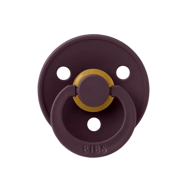 2 бр. Биберони BIBS COLOUR, Petal/Plum, 0-6 месеца