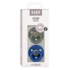 2 бр. Биберони BIBS COLOUR, Pine/Cornflower, 6-18 месеца