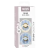 2 бр. Биберони BIBS Studio COLOUR Block, Baby Blue Dusty Blue Mix, 0-6 месеца