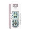 2 бр. Биберони BIBS Studio COLOUR Block, Nordic Mint Petrol Mix, 0-6 месеца