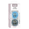 2 бр. Биберони BIBS Studio COLOUR, Bumblebee/Breeze, 0-6 месеца