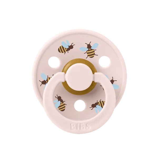 2 бр. Биберони BIBS Studio COLOUR, Bumblebee/Ivory, 0-6 месеца