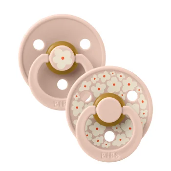 2 бр. Биберони BIBS Studio COLOUR Jasmine, Blush Mix, 6-18 месеца