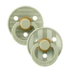 2 бр. Биберони BIBS Studio COLOUR Pin, Sage Mix, 0-6 месеца