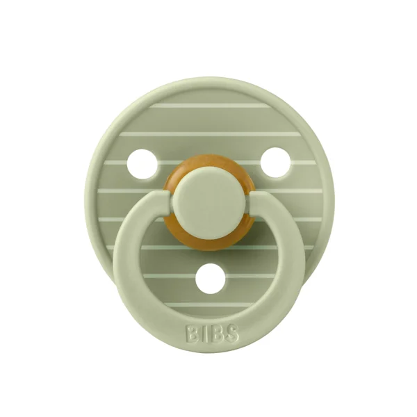 2 бр. Биберони BIBS Studio COLOUR Pin, Sage Mix, 0-6 месеца
