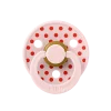 2 бр. Биберони BIBS COLOUR Polka Blossom/Candy Apple, 6-18 месеца