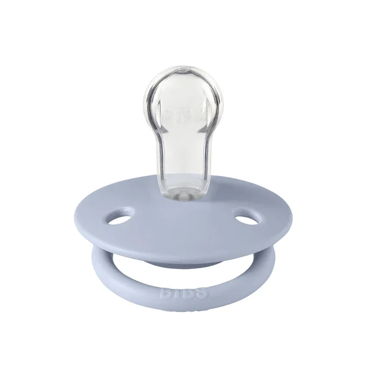 Биберон BIBS De Lux, Dusty Blue, Силикон, Универсален Размер