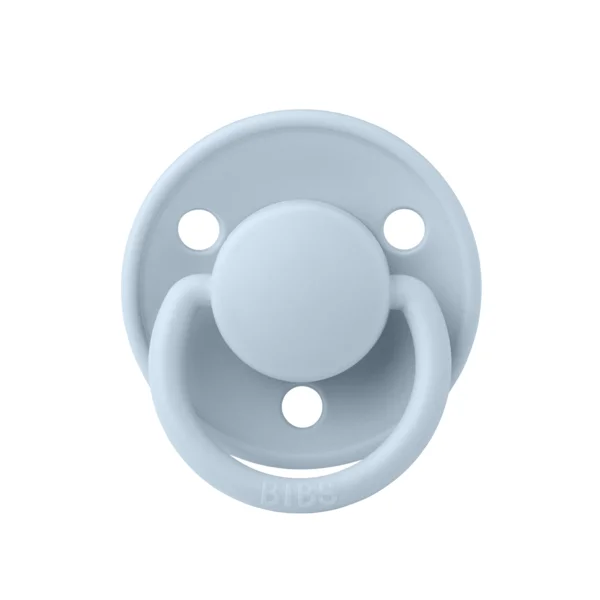 Биберон BIBS De Lux, Baby Blue, Каучкук, 0-6 месеца