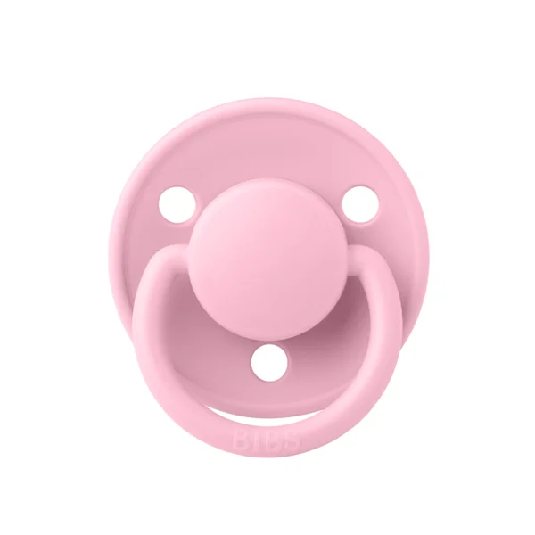 Биберон BIBS De Lux, Baby Pink, Силикон, Универсален Размер       