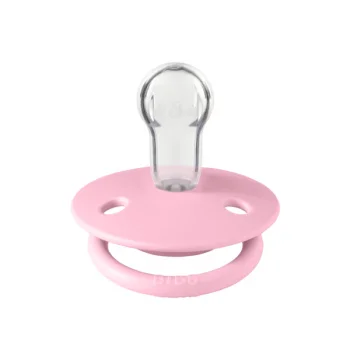 Биберон BIBS De Lux, Baby Pink, Силикон, Универсален Размер       