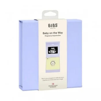 BIBS Подаръчен Сет Baby on the Way Latex, 0-6 месеца, Ivory