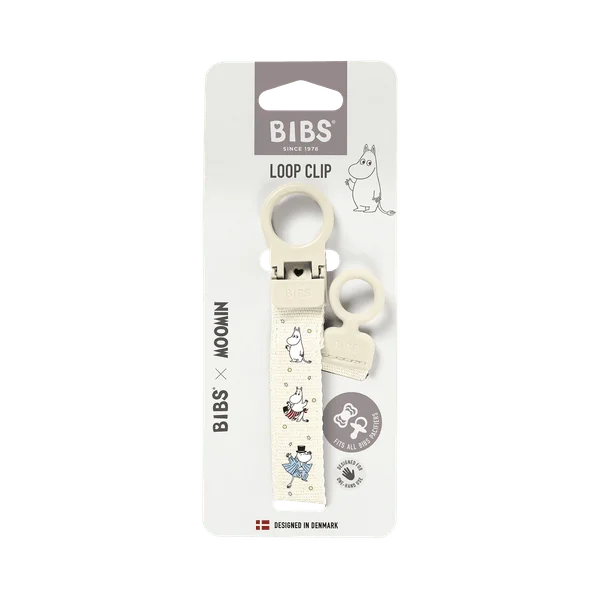 BIBS Клипс за Залъгалка Moomins Ivory