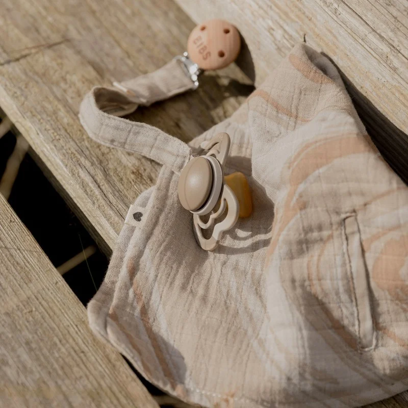 BIBS Клипс за Залъгалка Tie Dye Camo Sand