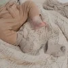 Плетено Бебешко Одеяло Wavy Ivory BIBS
