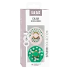 2 бр. Биберони BIBS COLOUR Polka Petal/Cactus, 6-18 месеца
