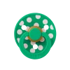 2 бр. Биберони BIBS COLOUR Polka Petal/Cactus, 6-18 месеца