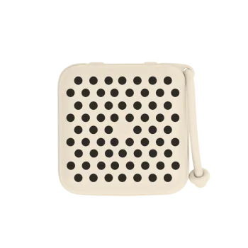 Кутия за Биберон Polka Ivory Black BIBS