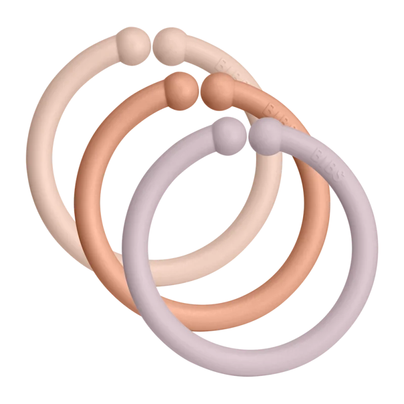 Рингове за Закачане Blush/Peach/Dusky Lilac BIBS