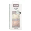 2 бр. Силиконови Биберони BIBS Supreme, Ivory/Blush, 0-6 месеца