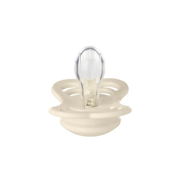 2 бр. Силиконови Биберони BIBS Supreme, Ivory/Sage, 6-18 месеца